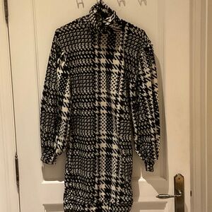 Monaco Black and White Houndstooth Dress⭐️
